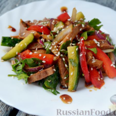 Острый салат