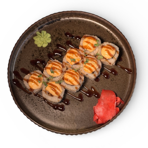 Запеченный нежный с курицей