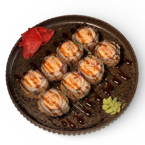 Темпура с креветкой  (жареные роллы)