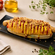 Хот дог с chicken колбаской