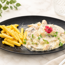 Курица с грибами