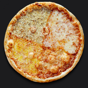 Пицца четыре сыра