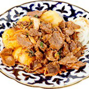 Мясо по Кыргызки