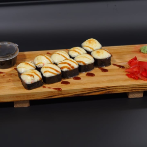 Запеченный с лососем