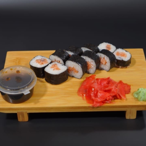 Мини с лососем