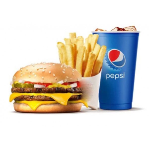 Комбо Чиз-Бургер