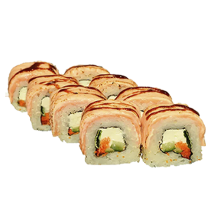 Филадельфия Гриль с Криветкой (Запеченные Роллы)