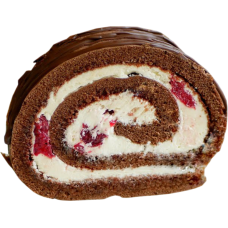 Рулет вишня